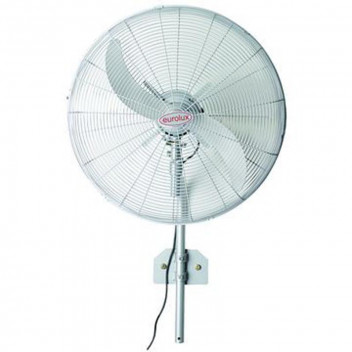 EUROLUX 3SPEED 26INCH SILVER INDUSTRIAL HURRICANE WALL FAN