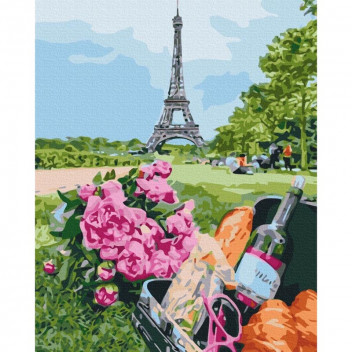 CHAMPS ELYSEES PAINT BY NUMBER