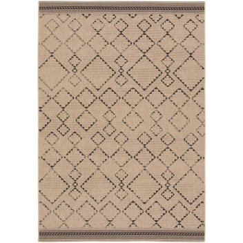 PATIO GRACE MODERN DIAMOND RUG 160 X 230CM