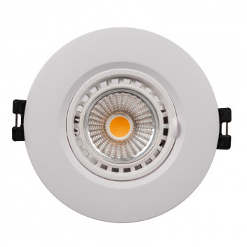 EUROLUX WHITE LED GU10 STRAIGHT DOWN LIGHT 1 X 7W