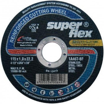 SUPERFLEX WHEEL CUT 115X1X22.2MM (2IN1)