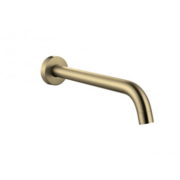 BIJIOU GOLD WALL MOUNTED BASIN AND BATH SPOUT