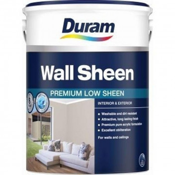 PAINT PVA WHITE WALLSHEEN 1L DURAM