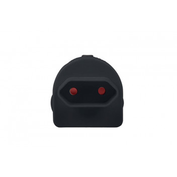 BLACK EUROMATE SINGLE ADAPTOR