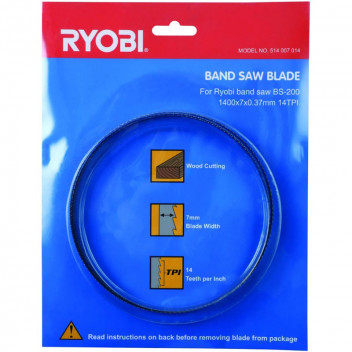 RYOBI BANDSAW BLADE 1400X7X0 14 TPI