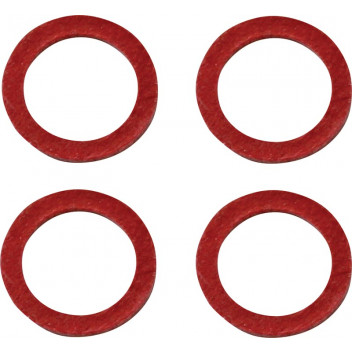 SUNRIDGE FIBRE WASHER 18.5X13.4X1.6MM 4 PER PACK