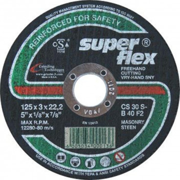 SEGMENTED CUTTING DIAMOND BLADE 125X22.2MM