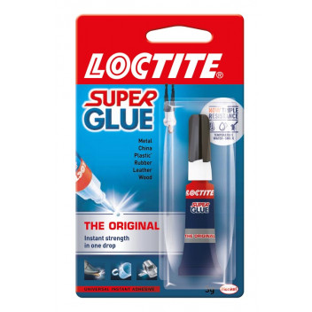 ADHESIVE SUPER GLUE  2622503 LOCTITE LIQUID TUBE  3G PATTEX