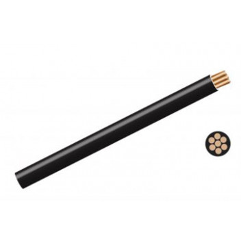 BLACK PRECUT BLACK WIRE HOUSE CABLE 4MM 20M