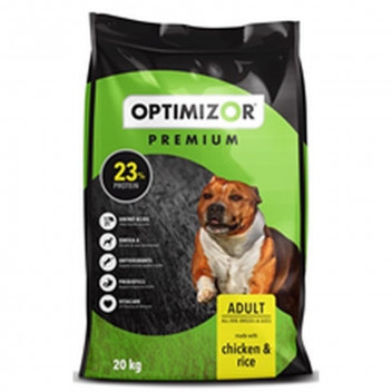 OPTIMIZOR PREMIUM ADULT DOG FOOD 23% RECIPE 20KG