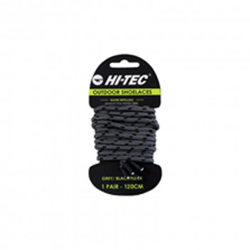 LACE 120CM GREY BLACK.