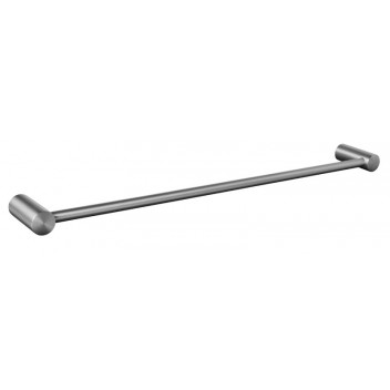 BIJIOU SATIN NICKEL VALLEUSE SINGLE TOWEL RAIL 600MM