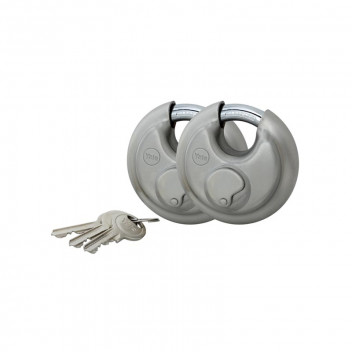 YALE ESSENTIAL DUAL DISCUS PADLOCK 70MM