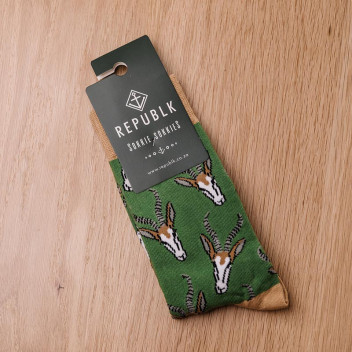 REPUBKL SPRINGBOK LEISURE SOCKS