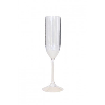 HOME CLASSIX PLASTIC AS CHAMPAGNE GLASS 160ML