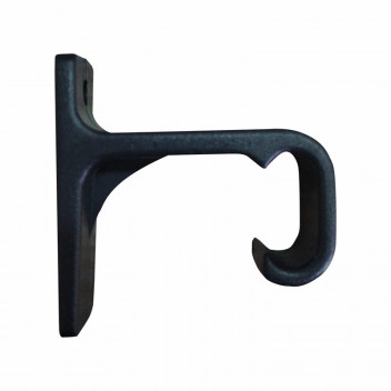 SINGLE BLACK PLASTIC BRACKETS SINGLE BLACK PLASTIC BRACKETS