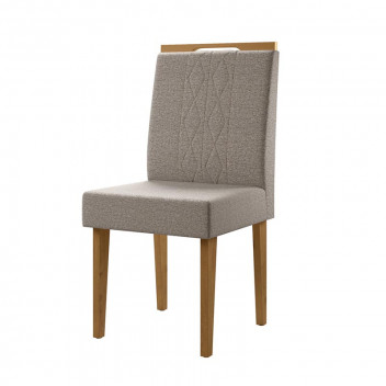 CRETA CINNAMON TITANIO DINNING CHAIR