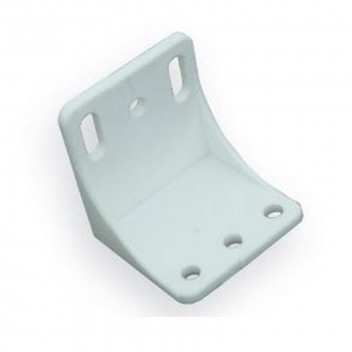 BRACKET CORNER PPPB003/10 WHITE 48X48MM 10PP FIT