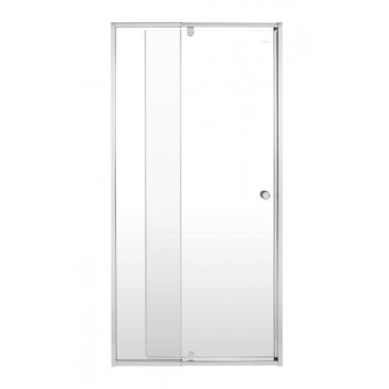 AQUA DOR CHROME ONLY PIVOT SHOWER DOOR 900-1100X1850MM
