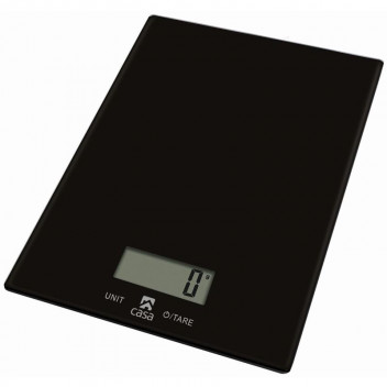 CASA KITCHEN SCALE GLASS NERO BLACK