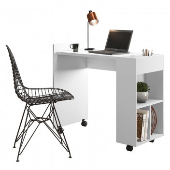 ALESSA MOD WHITE OFFICE DESK