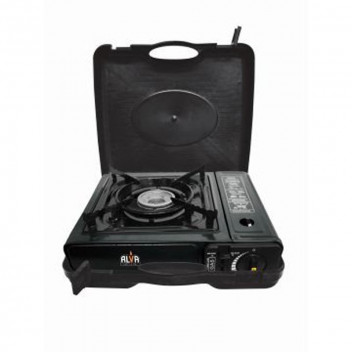 ALVA SINGLE BURNER CANISTER STOVE IN CARRY CASE