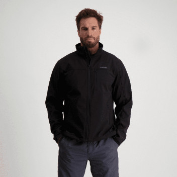 KONRAD II BLACK MEN JACKET LARGE
