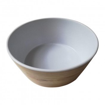 NATURE NEUTRAL MELAMINE DESSERT BOWL 150X65MM