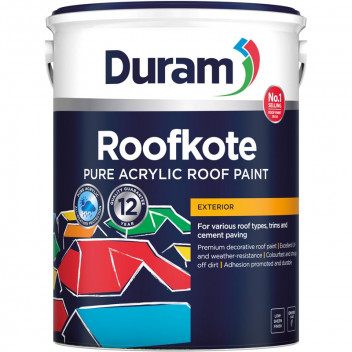 DURAM ROOFKOTE 5LT - WHITE
