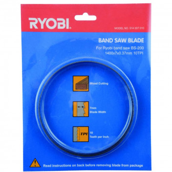 RYOBI BANDSAW BLADE 1400X7X0 10TPI