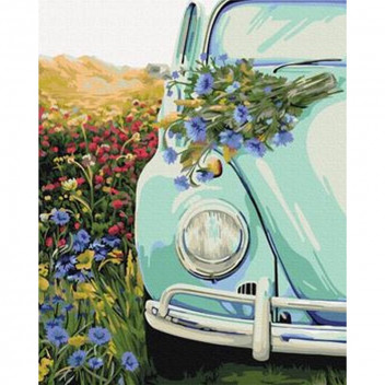 PAINT BY NUMBERS RETRO IN THE FIELD