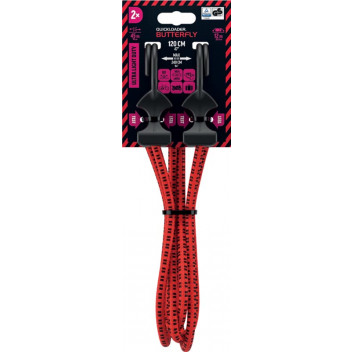 STRAP BUNGEE BUTTERFLY   1183207 45KG 120CMX8MM  2PP QUICK LOADER