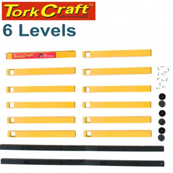 TORK CRAFT 6LEVEL STORAGE RACK 45KG MAX