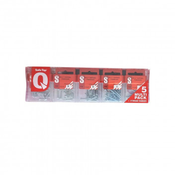 SAFETOP SELF TAPPING PAN HEAD SCREWS  3.5MM & 4.0MM  MULTIPACK