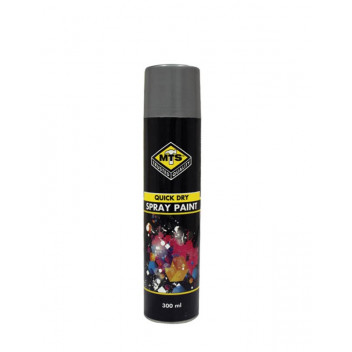 MTS HEAT RESISTANT SILVER SPRAY PAINT 300ML