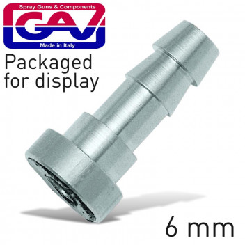 GAV BAYONET COUPLING 6MM 2 PACKAGED