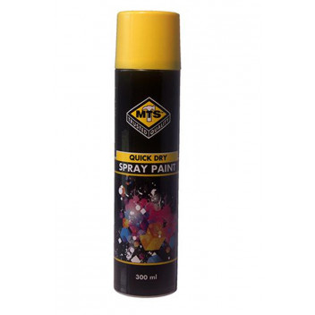 MTS SUNSHINE YELLOW SPRAY PAINT 300ML