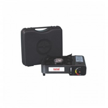STOVE PORTABLE CARTRIDGE ONE BURNER BLACK TOTAI