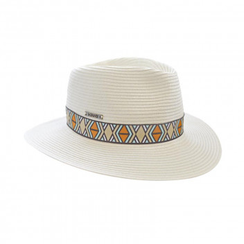 FEDORA MZANSI IVORY HAT 58CM