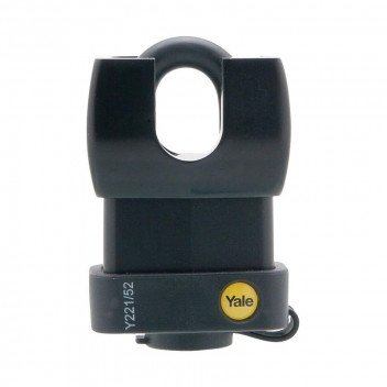 YALE ALL WEATHER CLOSED SHACKLE PADLOCK 52MM
