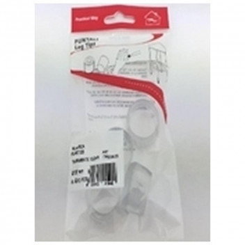 PVC CLEAR FELT PAD LEG TIP 20MM 8PIECE