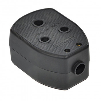RE289 JANUS COUPLER 2 X 16A RUBBER JC-02