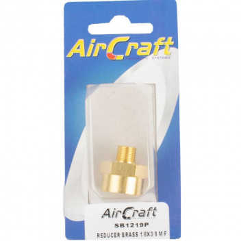 AIR CRAFT BRASS AIR CONNECTOR REDUCER 1/8X3/8