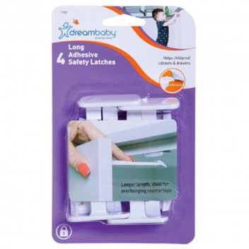 DREAMBABY SAFETY LONG ADHESIVE LATCHES