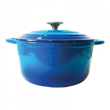 LKS BLUE ROUND CASSEROLE 3.5L