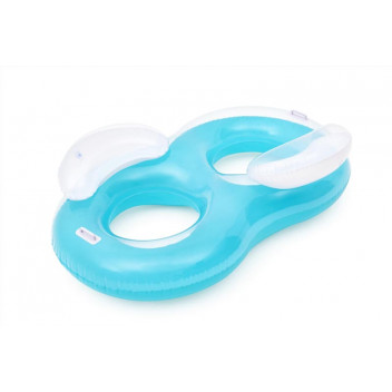 BESTWAY DOUBLE RING FLOAT 188X117CM