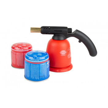 AUTOMATIC GAS BLOWTORCH WITH 2 190G CARTRIDGES