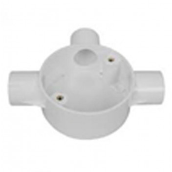 PVC 3WAY CONDUIT BOX 20MM