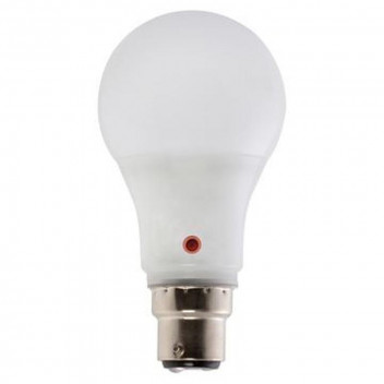 EUROLUX A60 240V 6W B22 WARM WHITE DAY AND NIGHT SENSOR