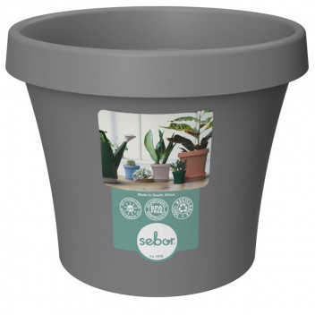 SEBOR HIGHVELD STORM PLASTIC POT 15CM